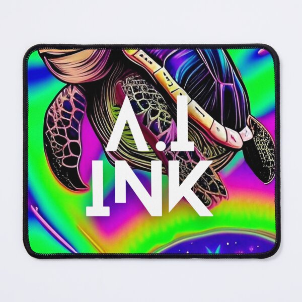 Item preview, A.I INK | Bioluminescence Turtle In Space Aesthetic designed and sold by AI-INK.