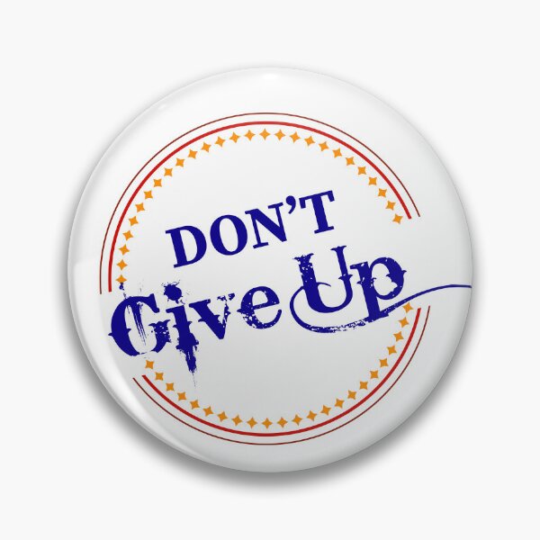 Item preview, Dont Give Up Vintage Art Design designed and sold by PrintDesign-Hub.