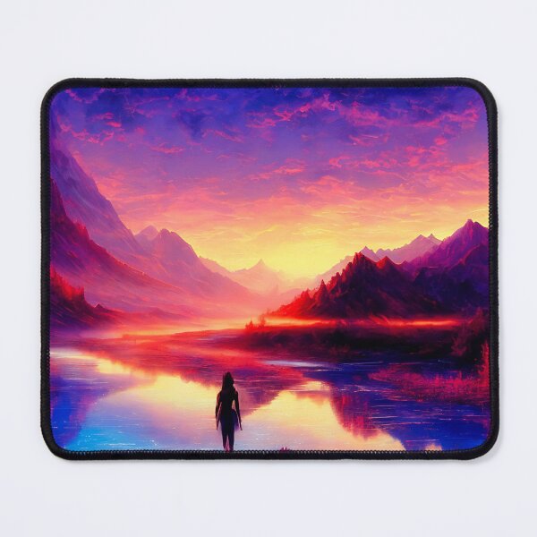 Item preview, protector of the lake at sunset designed and sold by Jaroslav Hubert.