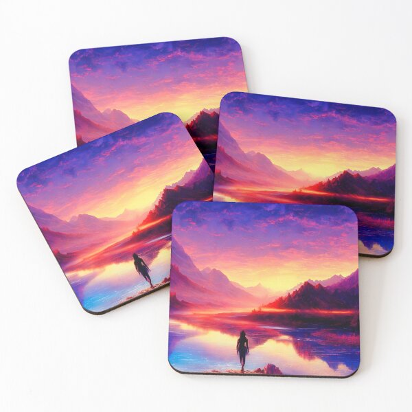 Item preview, protector of the lake at sunset designed and sold by Jaroslav Hubert.