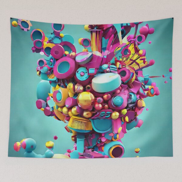 Item preview, Pop Plop Splash - Digital Bliss - Thing Clothing designed and sold by thingclothing.