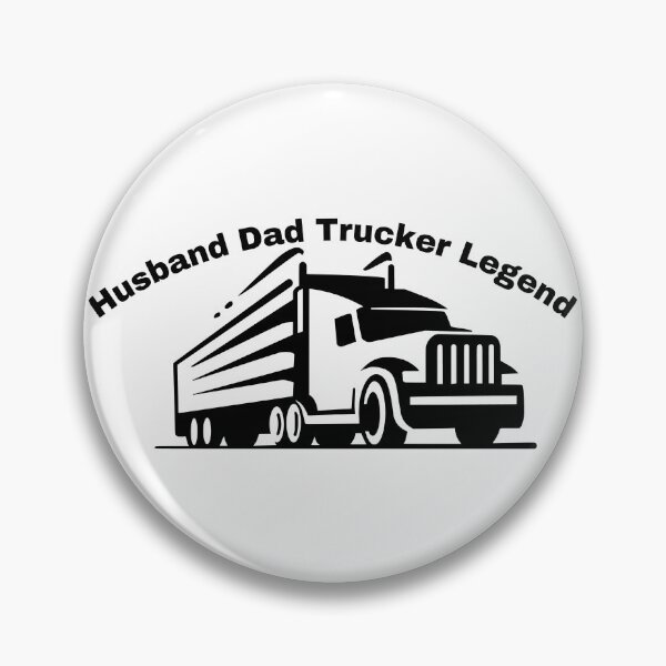 Item preview, Husband Dad Trucker Legend T-Shirt designed and sold by naffany.