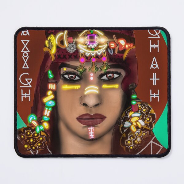 Item preview, woman portrait berber amazigh vibes oriental  designed and sold by azghari.