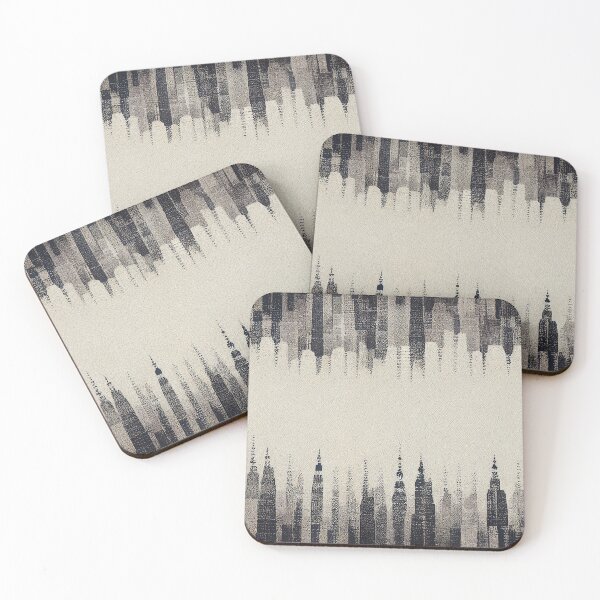 Item preview, Shades of Gray: An Abstract Black and White Pattern designed and sold by HiArtify ❤️.