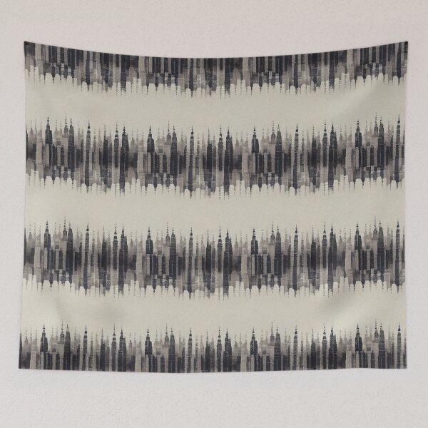 Item preview, Shades of Gray: An Abstract Black and White Pattern designed and sold by HiArtify ❤️.