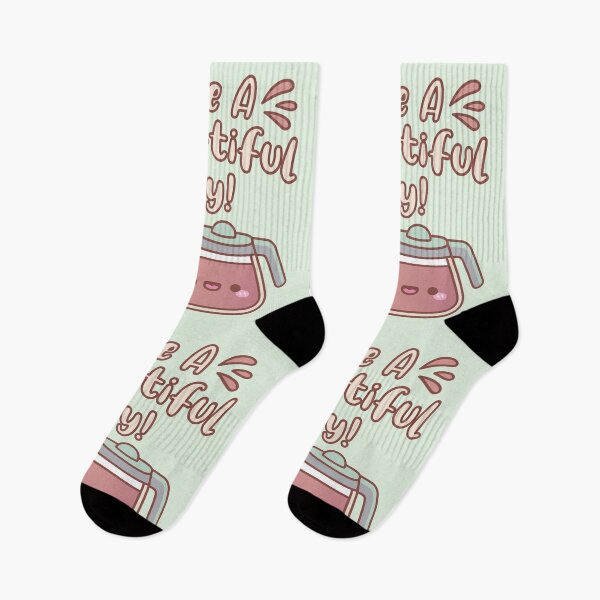 Item preview, Cute Hot Coffee Have A Brewtiful Day Coffee Pun designed and sold by rustydoodle.