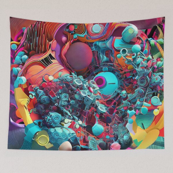 Item preview, Blastersplash Bubbles - Digital Bliss - Thing Clothing designed and sold by thingclothing.