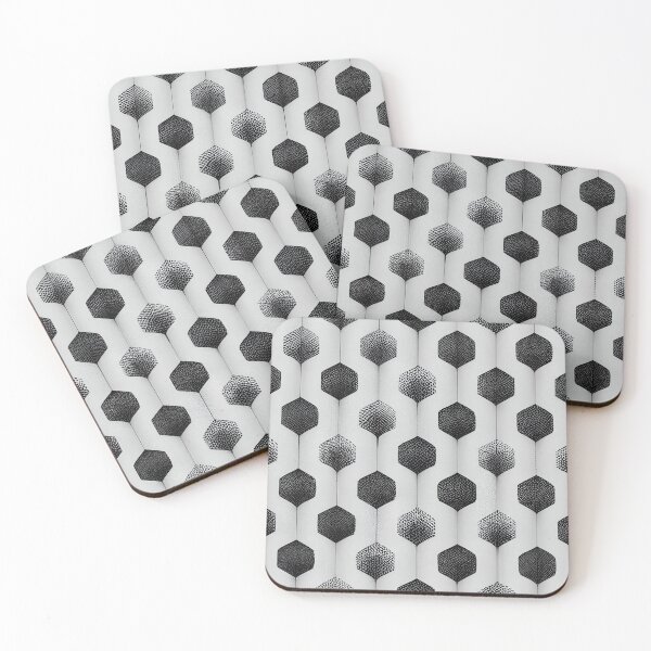 Item preview, Shades of Gray: An Abstract Black and White Pattern designed and sold by HiArtify ❤️.