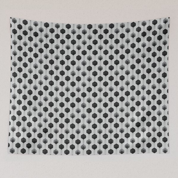 Item preview, Shades of Gray: An Abstract Black and White Pattern designed and sold by HiArtify ❤️.