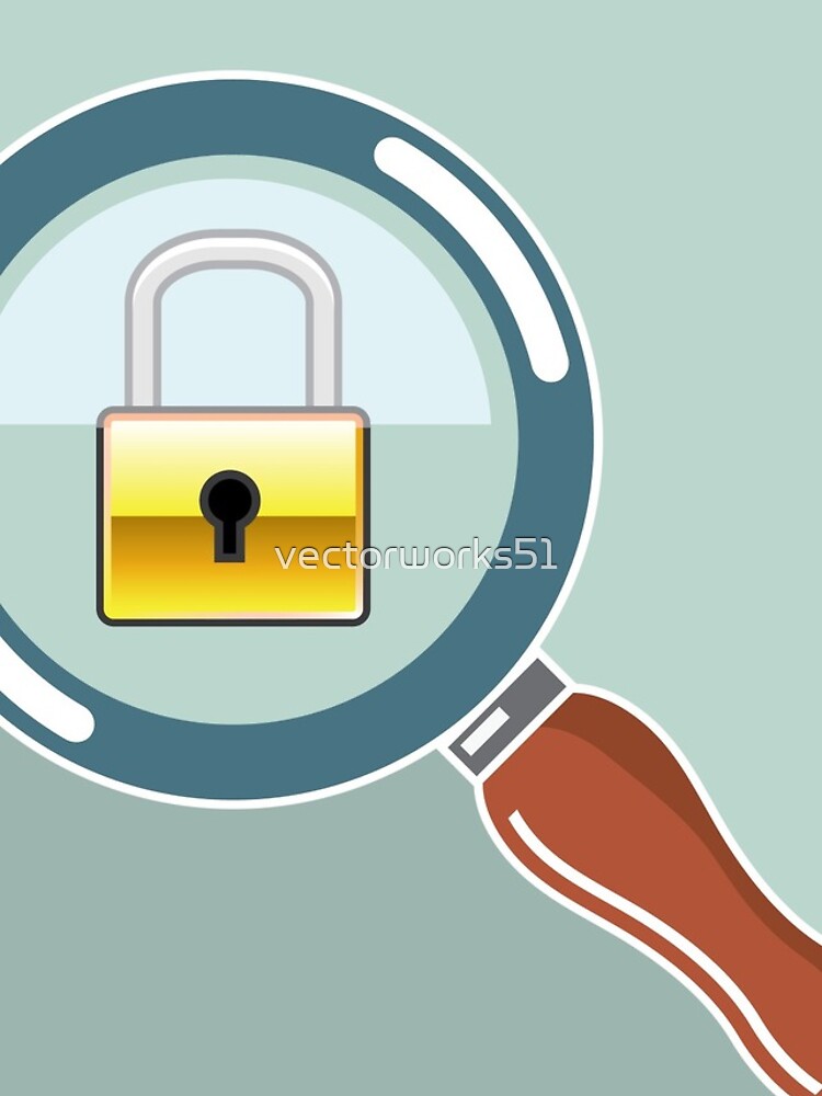 "Magnifying Glass" iPhone Case for Sale by vectorworks51 Redbubble