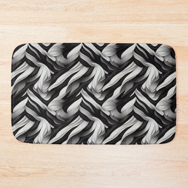 Item preview, Shades of Gray: An Abstract Black and White Pattern designed and sold by HiArtify ❤️.