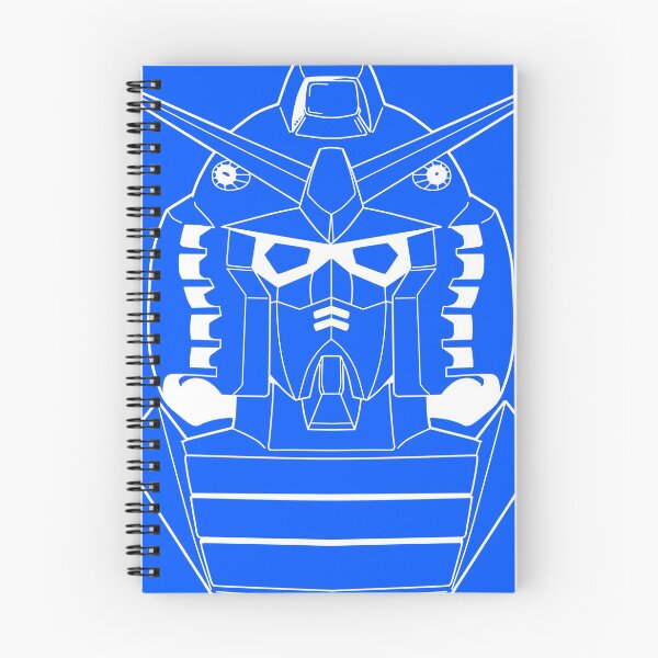 Item preview, RX-78-2 Gundam Head Outline White designed and sold by MossLoves.