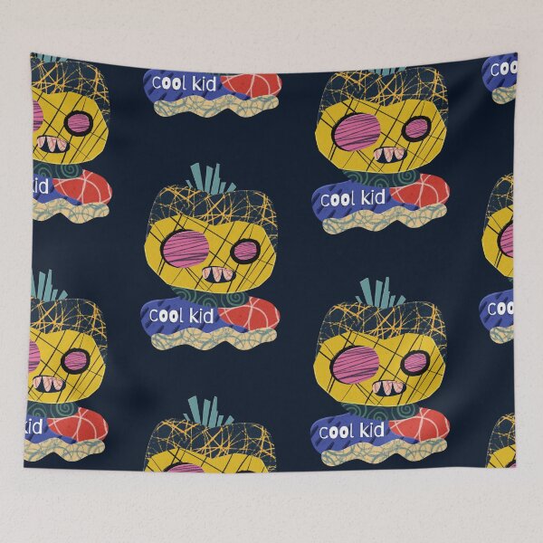 Item preview, Cool Kid Paper Collage designed and sold by birdyness.