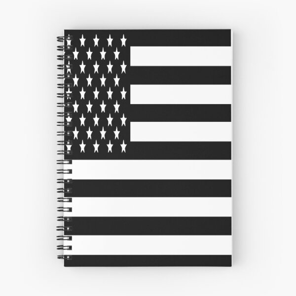 Item preview, Black and White American Flag designed and sold by Prestige313.