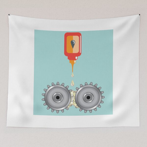 Item preview, Oiling The Gears designed and sold by vectorworks51.