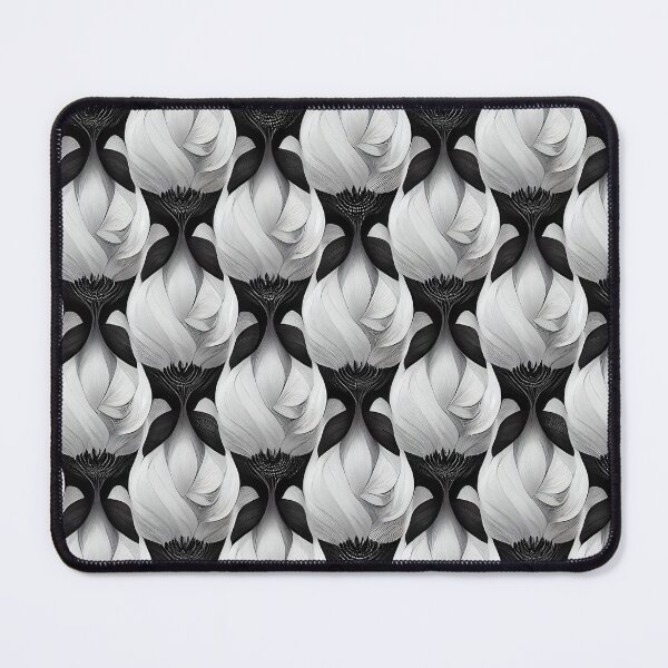 Item preview, Shades of Gray: An Abstract Black and White Pattern designed and sold by HiArtify ❤️.