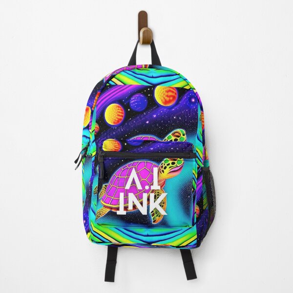 Item preview, A.I INK | Bioluminescence Turtle In Space Aesthetic designed and sold by AI-INK.