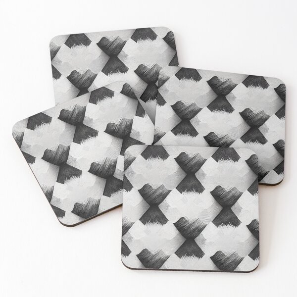 Item preview, Shades of Gray: An Abstract Black and White Pattern designed and sold by HiArtify ❤️.