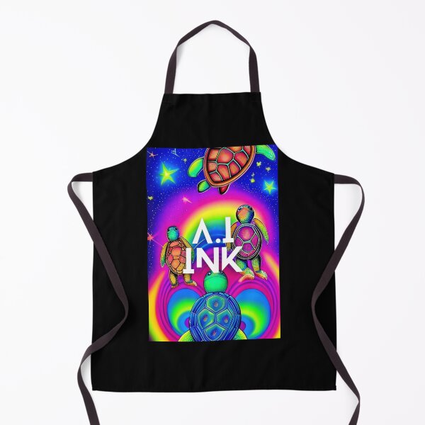 Item preview, A.I INK | Bioluminescence Turtle In Space Aesthetic designed and sold by AI-INK.