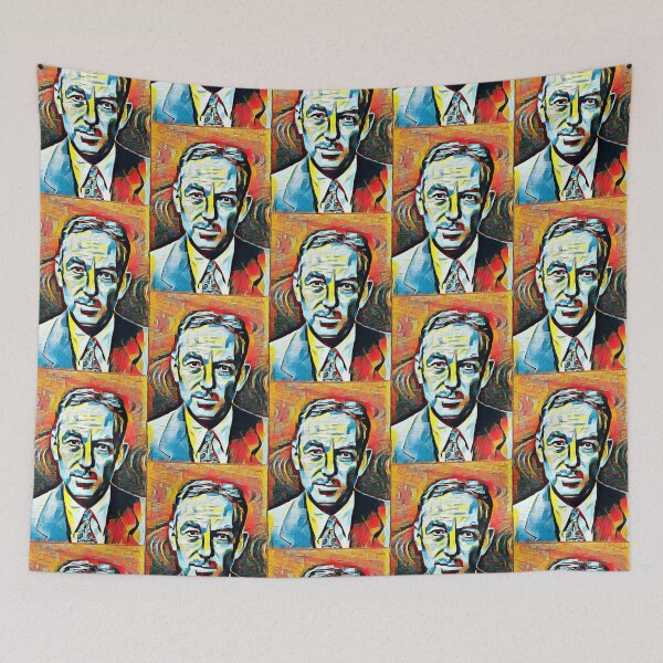 Item preview, EB White Artwork | EB White Portrait | EB White Wall Art  designed and sold by Suyogsonar25.