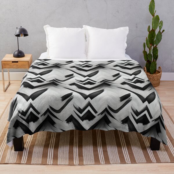 Item preview, Shades of Gray: An Abstract Black and White Pattern designed and sold by HiArtify ❤️.