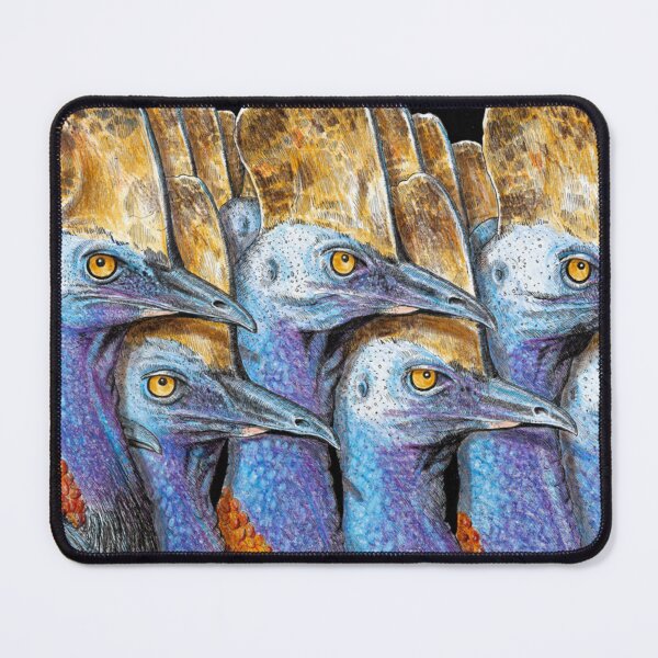 Item preview, Cassowaries by Jim Cox designed and sold by BackyardsforBiodiversity  SEQ Inc.