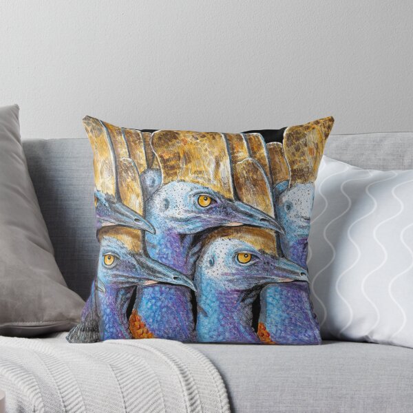 Item preview, Cassowaries by Jim Cox designed and sold by BackyardsforBiodiversity  SEQ Inc.