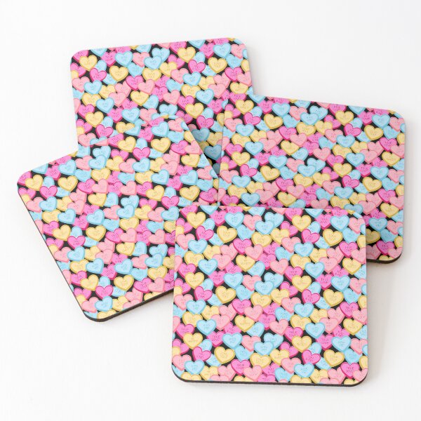 Item preview, Pastel Candy Conversation Hearts designed and sold by Lil-Bit-Batty.