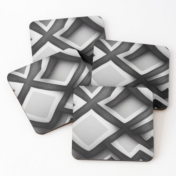 Item preview, Shades of Gray: An Abstract Black and White Pattern designed and sold by HiArtify ❤️.