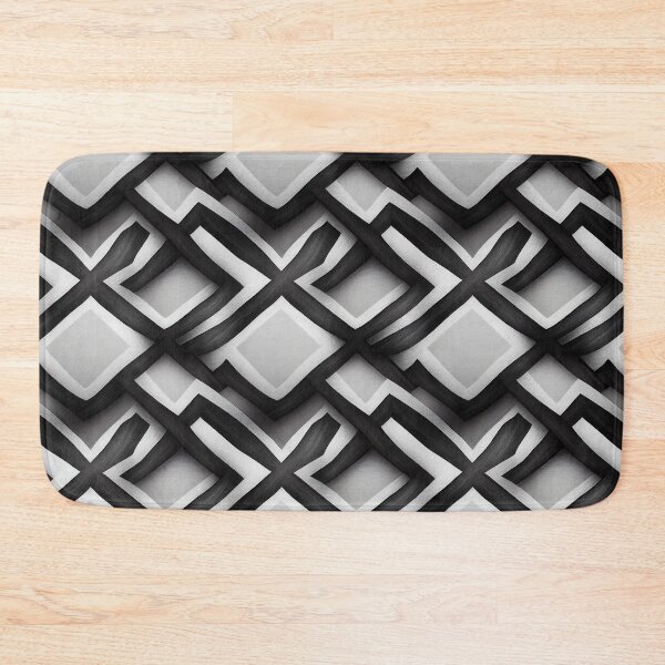 Item preview, Shades of Gray: An Abstract Black and White Pattern designed and sold by HiArtify ❤️.
