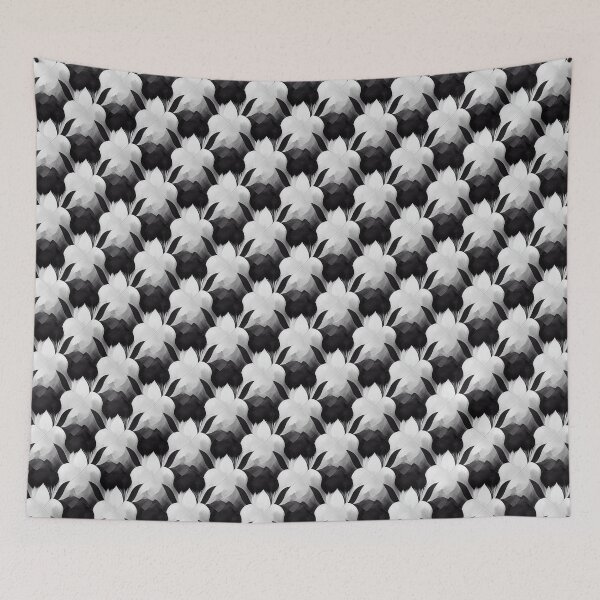 Item preview, Shades of Gray: An Abstract Black and White Pattern designed and sold by HiArtify ❤️.
