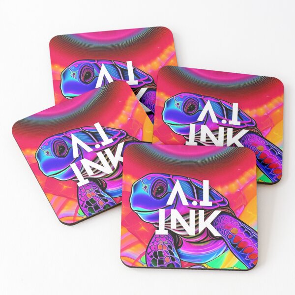 Item preview, A.I INK | Bioluminescence Turtle In Space Aesthetic designed and sold by AI-INK.