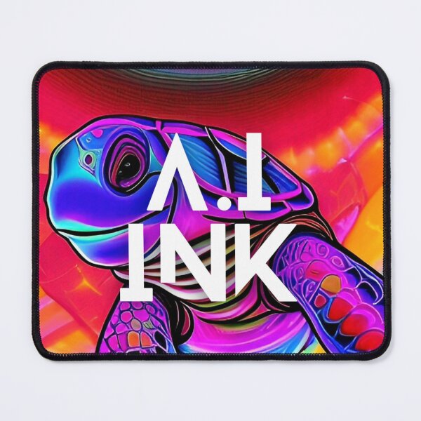 Item preview, A.I INK | Bioluminescence Turtle In Space Aesthetic designed and sold by AI-INK.