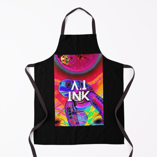 Item preview, A.I INK | Bioluminescence Turtle In Space Aesthetic designed and sold by AI-INK.
