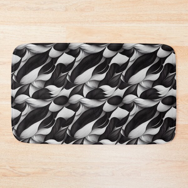 Item preview, Shades of Gray: An Abstract Black and White Pattern designed and sold by HiArtify ❤️.