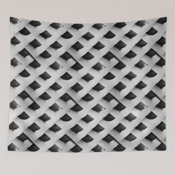 Item preview, Shades of Gray: An Abstract Black and White Pattern designed and sold by HiArtify ❤️.