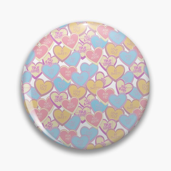 Item preview, Corazones de conversación de caramelos angustiados designed and sold by Lil-Bit-Batty.