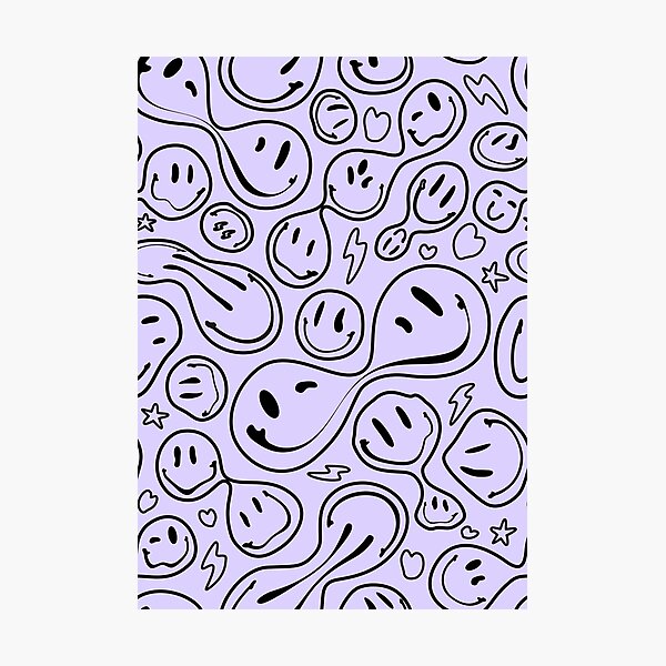 HD wallpaper smiley face illustration psychedelic multi colored  creativity  Wallpaper Flare