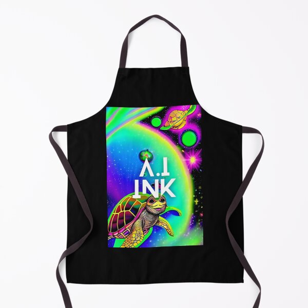 Item preview, A.I INK | Bioluminescence Turtle In Space Aesthetic designed and sold by AI-INK.