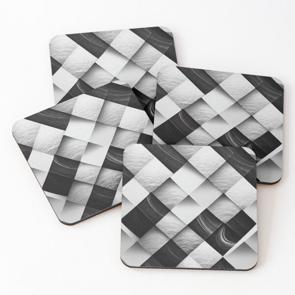 Item preview, Shades of Gray: An Abstract Black and White Pattern designed and sold by HiArtify ❤️.