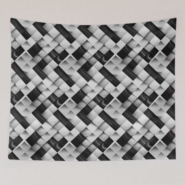 Item preview, Shades of Gray: An Abstract Black and White Pattern designed and sold by HiArtify ❤️.