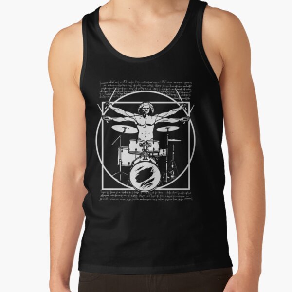 Artikel-Vorschau von DA VINCI DRUMMER - VITRUANISCHER MANN SPIELT DIE TROMMELN - LEONARDO DA VINCI VITRUVANISCHER MANN PARODY FÜR DRUMMER, designt und verkauft von ShirtWreck.