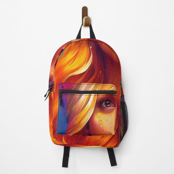Item preview, a painting of a woman with long blonde hair designed and sold by DesignAtYO.