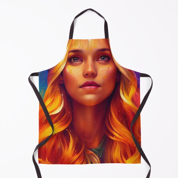 Item preview, a painting of a woman with long blonde hair designed and sold by DesignAtYO.