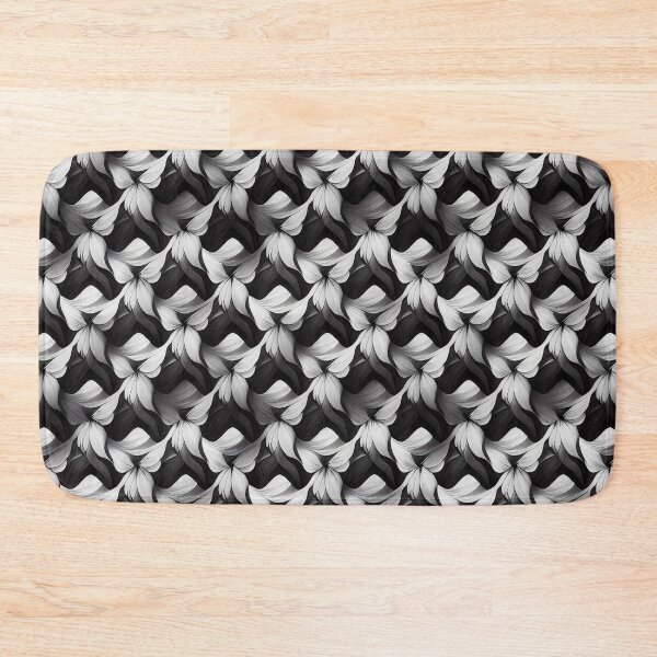 Item preview, Shades of Gray: An Abstract Black and White Pattern designed and sold by HiArtify ❤️.