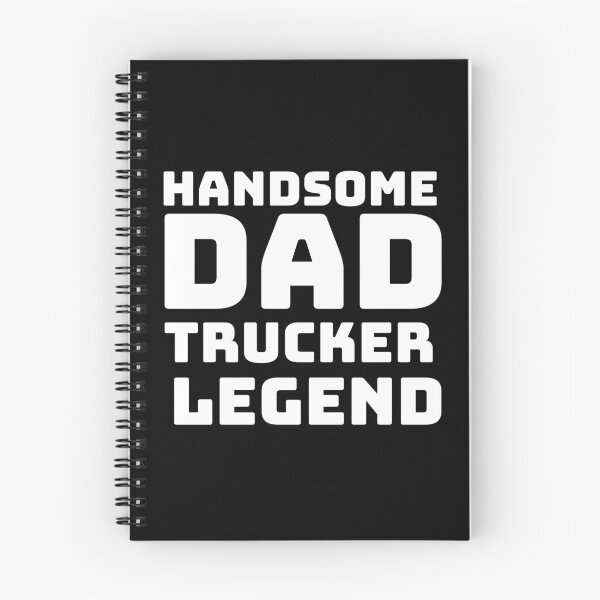 Item preview, Handsome Dad Trucker Legend  designed and sold by designerpriti.