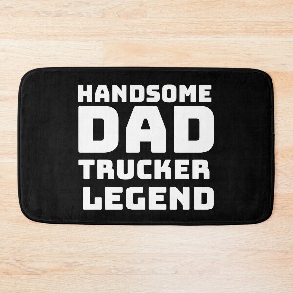 Item preview, Handsome Dad Trucker Legend  designed and sold by designerpriti.
