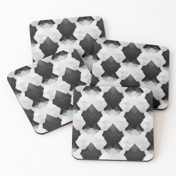 Item preview, Shades of Gray: An Abstract Black and White Pattern designed and sold by HiArtify ❤️.