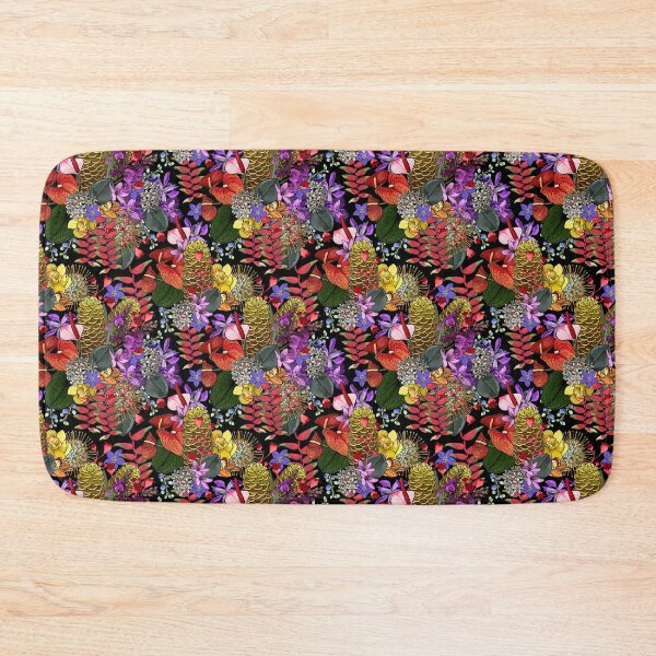 Item preview, Australian Tropical Summer Wildflower Florals Pattern designed and sold by Sketchbook Designs.