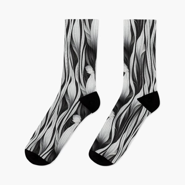 Item preview, Shades of Gray: An Abstract Black and White Pattern designed and sold by HiArtify ❤️.